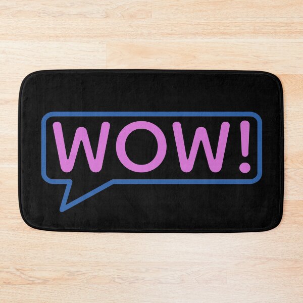 Item preview, Pop Wow: Bold Retro Exclamation Design designed and sold by Sir Meow Meow.