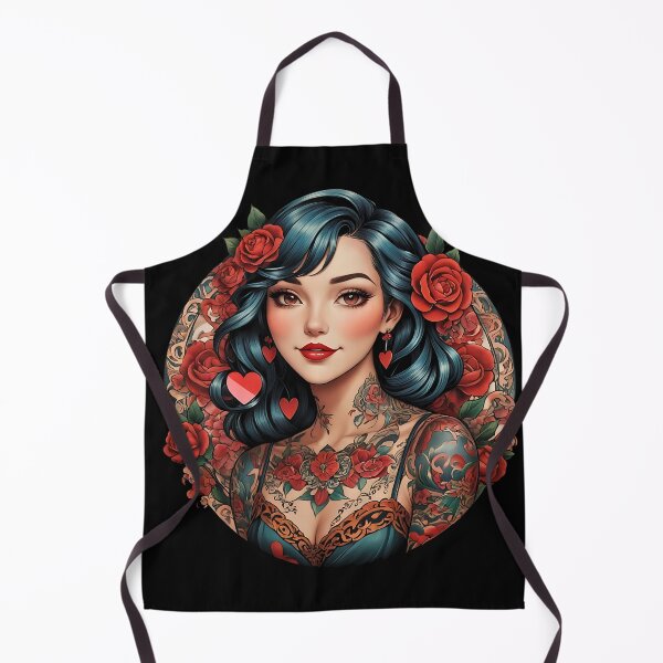Artikelvorschau, Latina-Chola-Stil, böhmisches Valentinstag-Mädchen, Retro-Vintage entworfen und verkauft von BorgSpareParts.