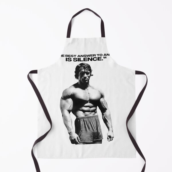 Item preview, Stoic Quote ”The best answer to anger is silence.” Arnold Schwarzenegger fan art designed and sold by HuzaifaNaveedh.