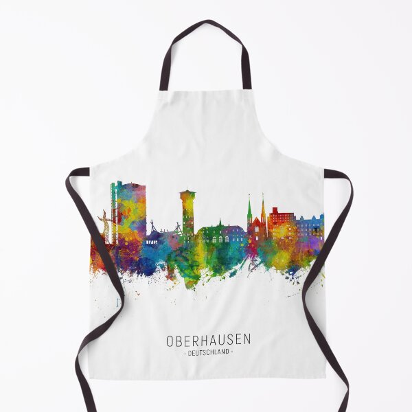 Item preview, Oberhausen Germany Skyline designed and sold by ArtPrints.
