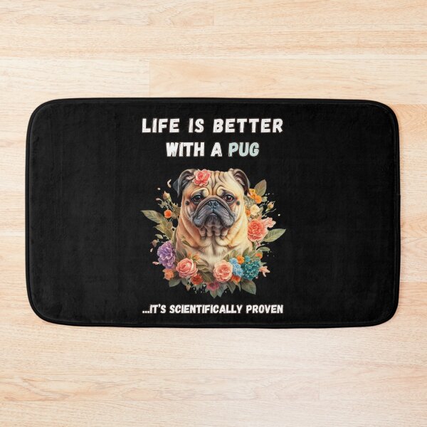Item preview, life is better with a pug designed and sold by Mayaart83.