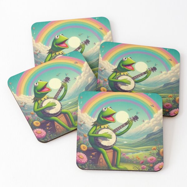 Item preview,  Kermit Rainbow Connection: A Journey through Muppetry" designed and sold by Obinne.