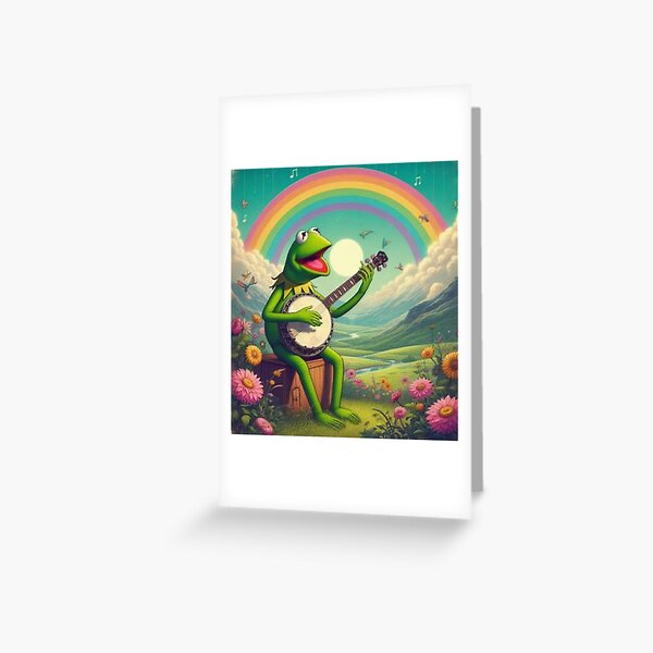 Item preview,  Kermit Rainbow Connection: A Journey through Muppetry" designed and sold by Obinne.