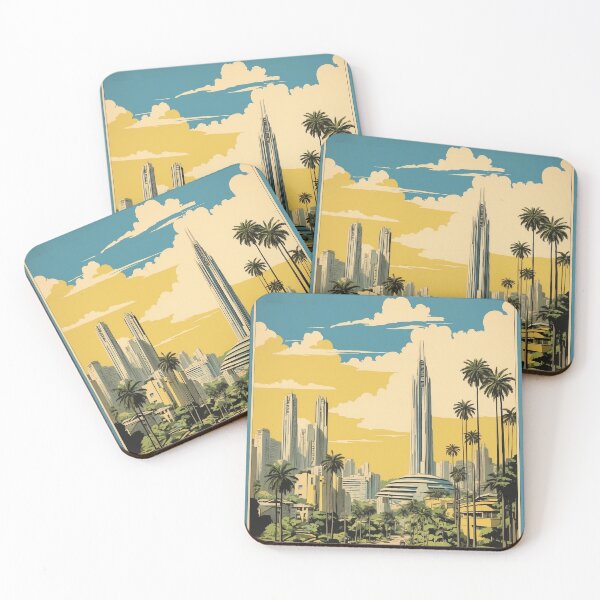 Item preview, Belo Horizonte Brazil Vintage Poster Tourism  designed and sold by TravelersGems.