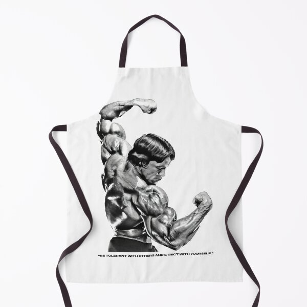Item preview, Stoic Quote “Be tolerant with others and strict with yourself.” Arnold Schwarzenegger fan art designed and sold by HuzaifaNaveedh.