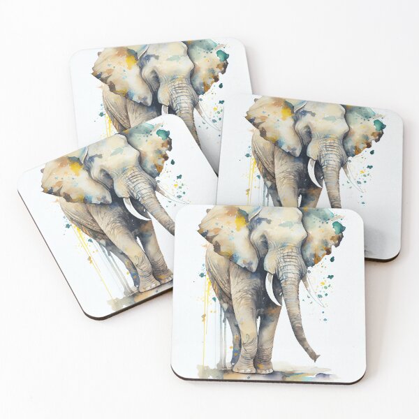 Item preview, Cute Whimsical Elephant designed and sold by Peek-Designs.