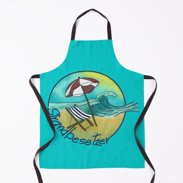Item preview, Beach squatters watercolor, for sea lovers and beachcombers designed and sold by eigenart-sylvia.