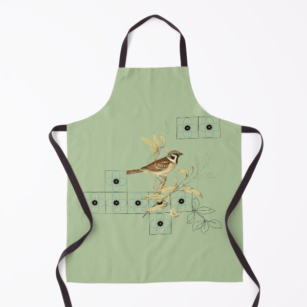 Item preview, A Collage of Avian Elegance, Linear Blooms, and Artistic Motifs designed and sold by atelierhol.