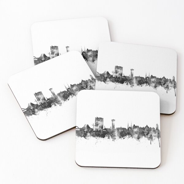 Item preview, Oberhausen Germany Skyline designed and sold by ArtPrints.
