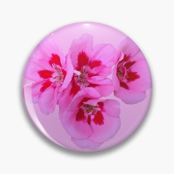 Item preview, A Group of Pink and Red Geranium Flowers designed and sold by KathyLav.