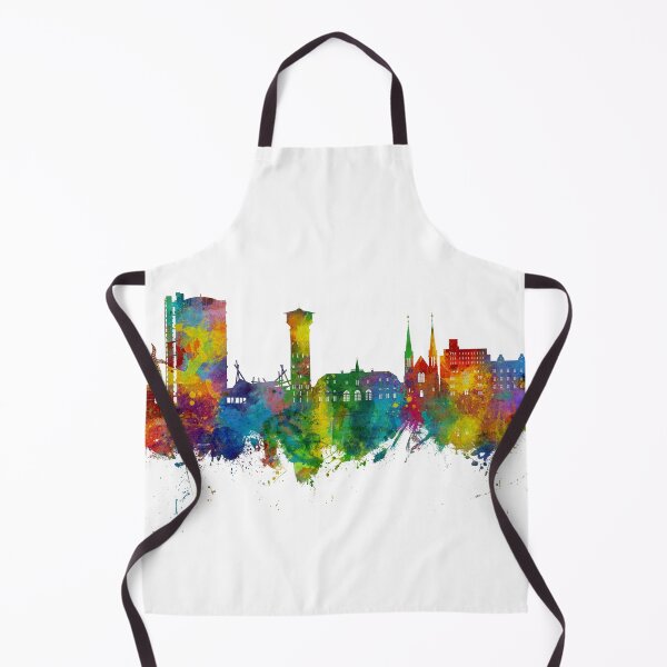 Item preview, Oberhausen Germany Skyline designed and sold by ArtPrints.