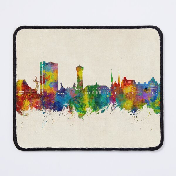 Item preview, Oberhausen Germany Skyline designed and sold by ArtPrints.
