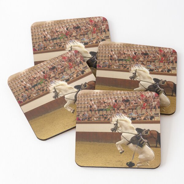 Item preview, Leaping White Horse Jerez Vertical designed and sold by eddiebarronshop.