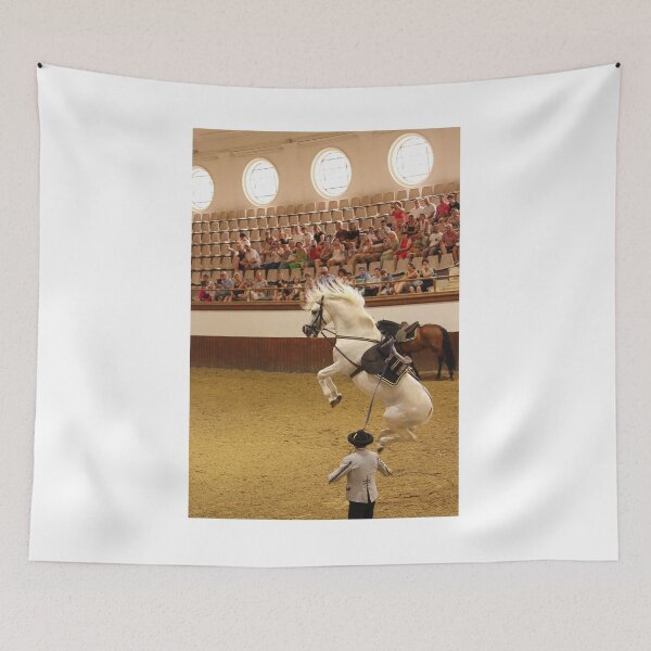 Item preview, Leaping White Horse Jerez Vertical designed and sold by eddiebarronshop.