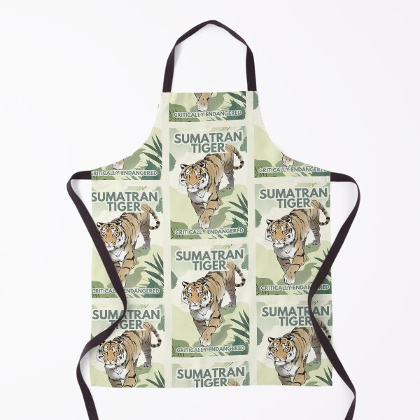 Item preview, Sumatran Tiger Critically Endangered Species designed and sold by Kayley  |  QuintaDaColherArtes.