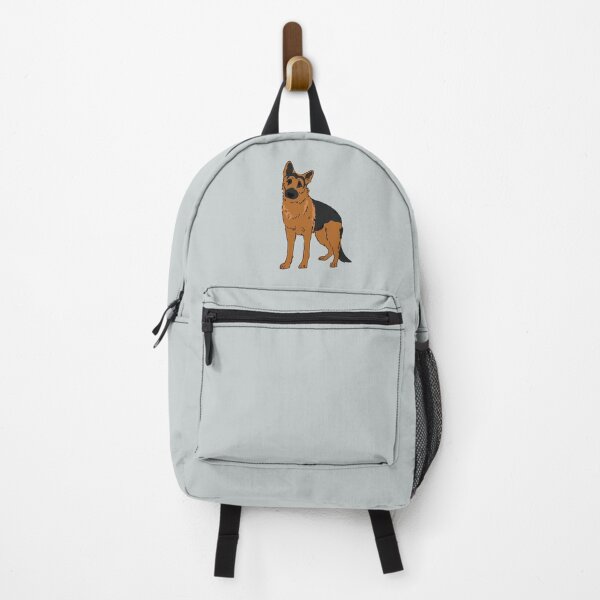 Item preview, German Shepherd Adolescent Cute Puppy Standing Digital Art designed and sold by GSDDESIGNMERCH.