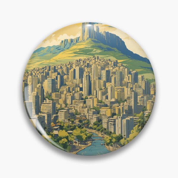 Item preview, Belo Horizonte Brasil Vintage Cartel Turismo designed and sold by TravelersGems.