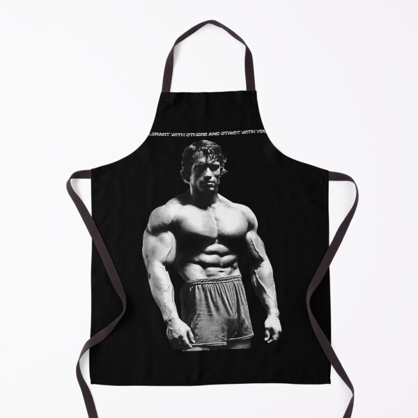 Item preview, Stoic Quote “Be tolerant with others and strict with yourself.” Arnold Schwarzenegger fan art designed and sold by HuzaifaNaveedh.