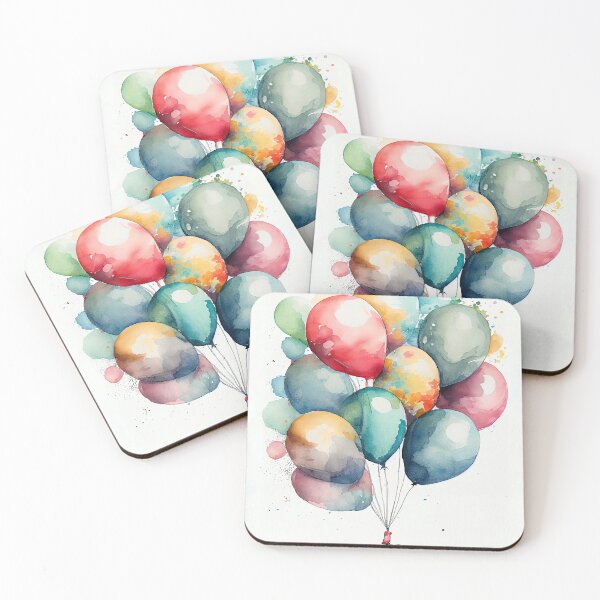 Item preview, Cute Whimsical Colorful Balloons designed and sold by Peek-Designs.