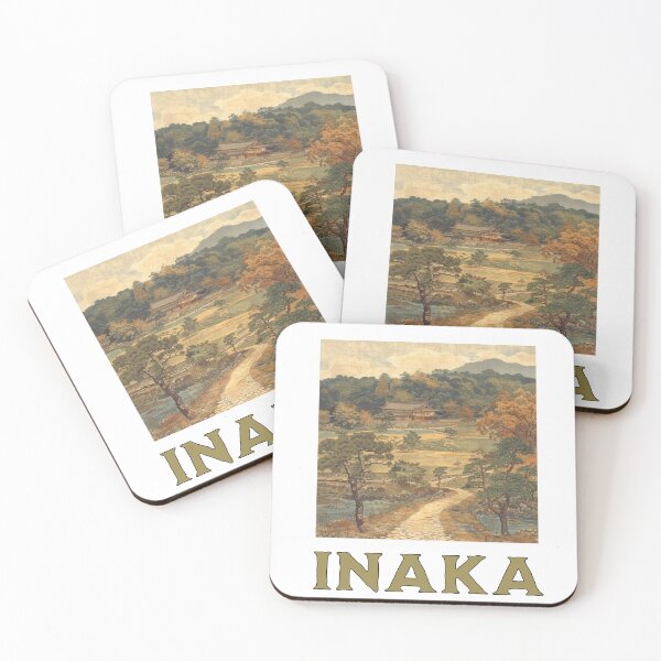 Item preview, Japanese rural area woodblock style designed and sold by ZaponistanASSR.