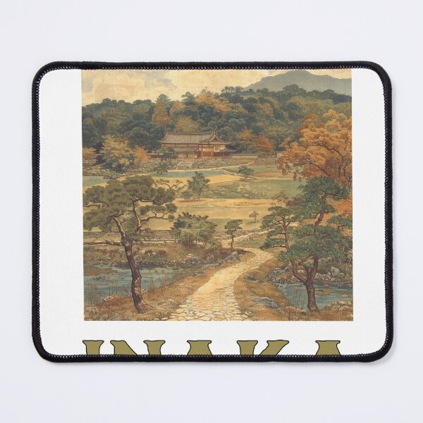 Item preview, Japanese rural area woodblock style designed and sold by ZaponistanASSR.