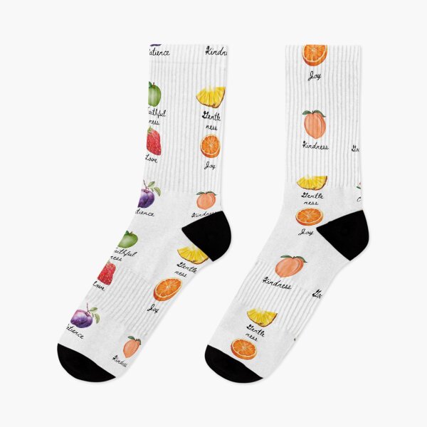 Item preview, Nine Fruits of the Spirit Watercolor Fruit Stickers  designed and sold by FreedByJesus.