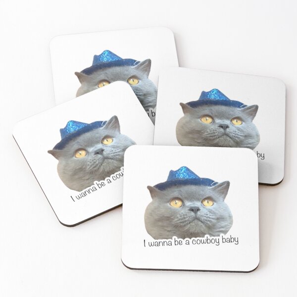 Item preview, Cowboy hat cat  designed and sold by theniamhmachine.