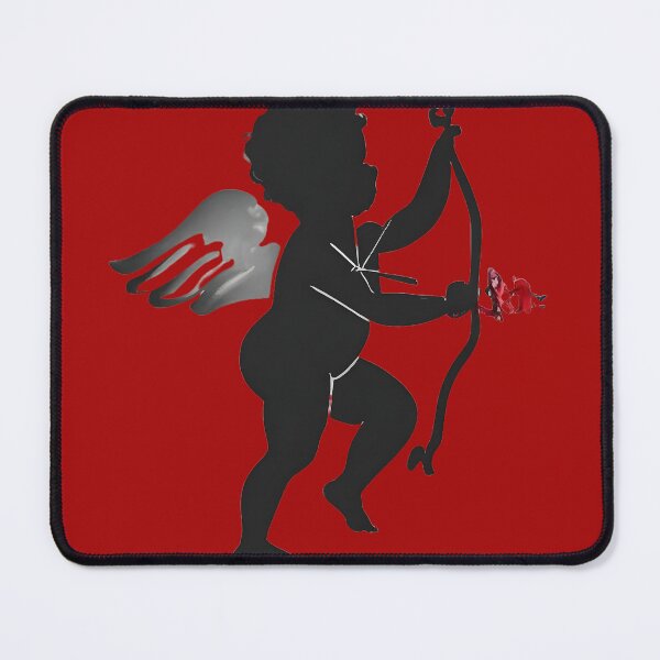 Item preview, Valentines Day Cupid with bow and splah of red paint designed and sold by SkyAdr2.