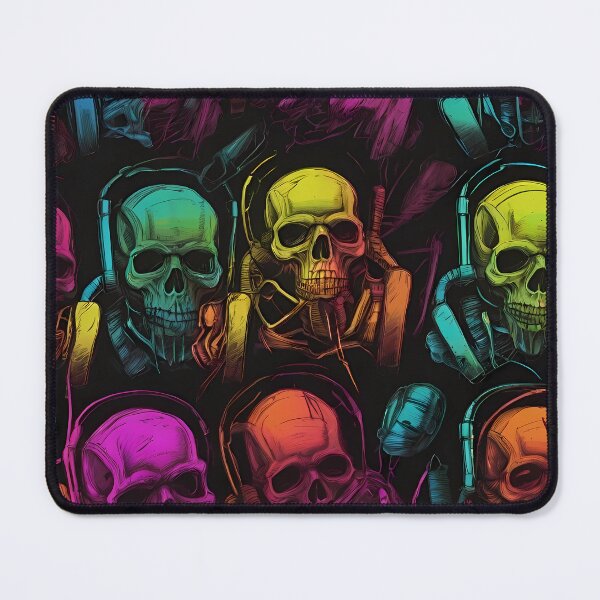 Item preview, a pattern of skulls designed and sold by BandM Jos-Wilias.
