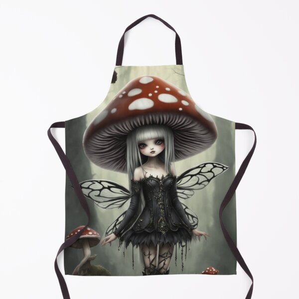 Item preview, Gothic White-Haired Mushroom Fairy Posing designed and sold by CailaStyle.