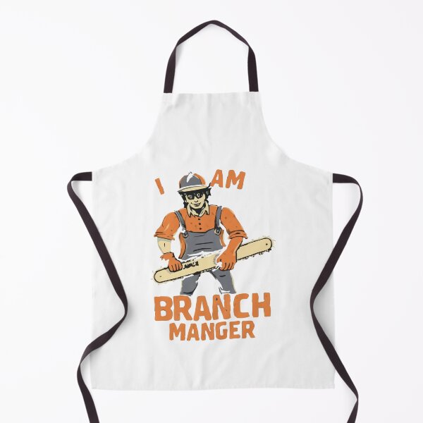 Item preview, Cool t-shirt for a worker with a power saw- 'I AM BRANCH MANAGER' designed and sold by Gadget80.
