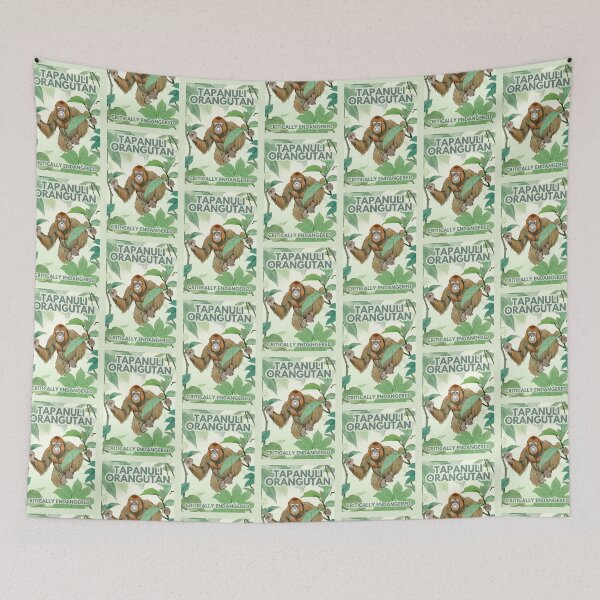 Item preview, Tapanuli Orangutan Critically Endangered Species designed and sold by Kayley  |  QuintaDaColherArtes.