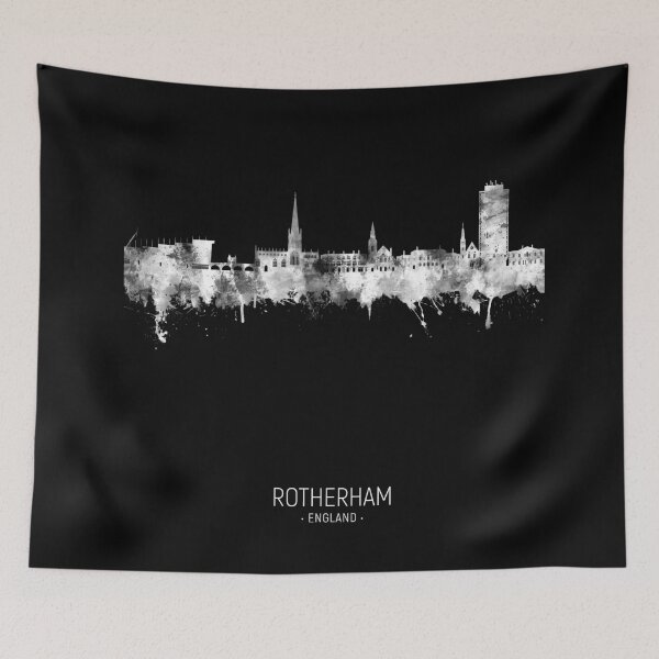 Item preview, Rotherham England Skyline designed and sold by ArtPrints.