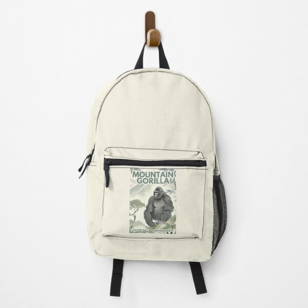 Item preview, Mountain Gorilla Critically Endangered Species designed and sold by Kayley  |  QuintaDaColherArtes.