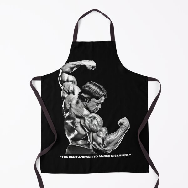 Item preview, Stoic Quote ”The best answer to anger is silence.” Arnold Schwarzenegger fan art designed and sold by HuzaifaNaveedh.