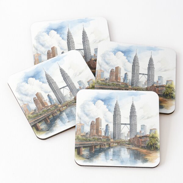 Item preview, Petronas Twin Towers in Kuala Lumpur, Malaysia  designed and sold by Shutter-Dragon.