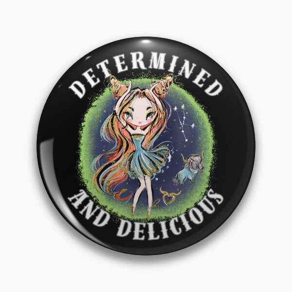 Item preview, Determined And Delicious designed and sold by ZodiacWonders.