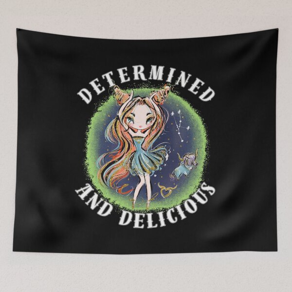 Item preview, Determined And Delicious designed and sold by ZodiacWonders.