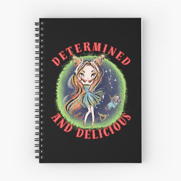 Item preview, Determined And Delicious. taurus astrology designed and sold by ZodiacWonders.