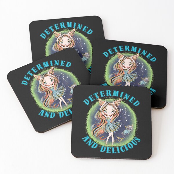 Item preview, Determined And Delicious. taurus birthday designed and sold by ZodiacWonders.