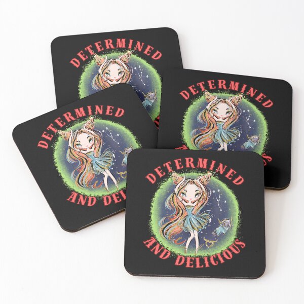 Item preview, Determined And Delicious. taurus astrology designed and sold by ZodiacWonders.