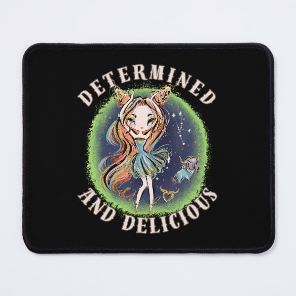 Item preview, Determined And Delicious. taurus zodiac sign designed and sold by ZodiacWonders.