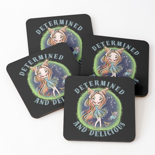 Item preview, Determined And Delicious. taurus horoscope designed and sold by ZodiacWonders.