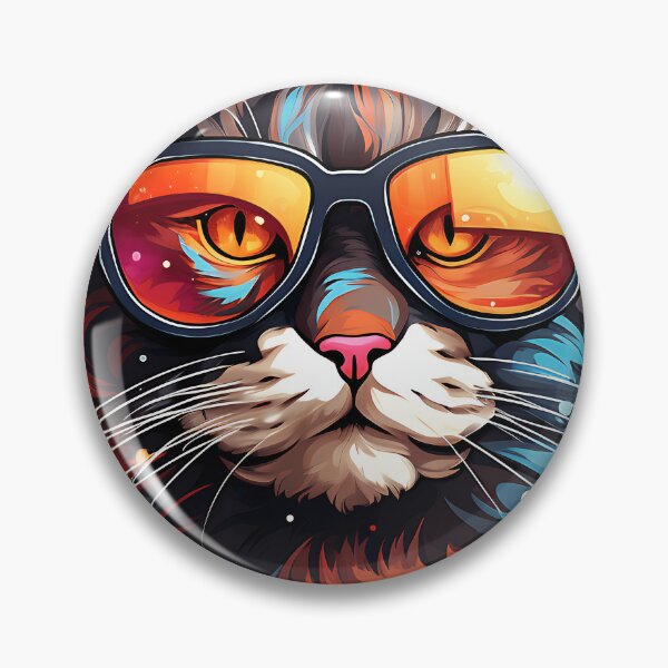 Item preview, the enigmatic cat glasses designed and sold by ArteeInnovation.