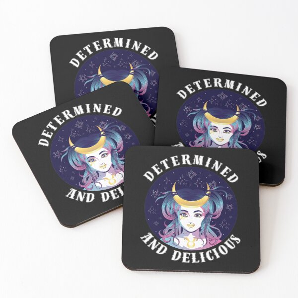 Item preview, Determined And Delicious. taurus may designed and sold by ZodiacWonders.