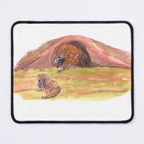 Item preview, Pangolin, mother and child designed and sold by Chouetteplanete.