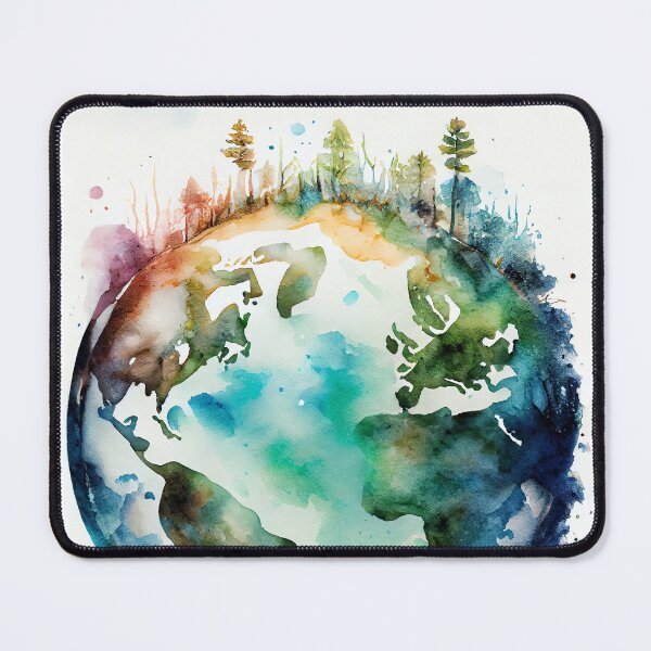 Item preview, Cute Whimsical Earth designed and sold by Peek-Designs.