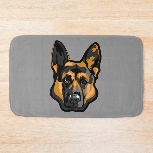 Item preview, German Shepherd Bold Cartoon Head Digital Dog Art Design designed and sold by GSDDESIGNMERCH.