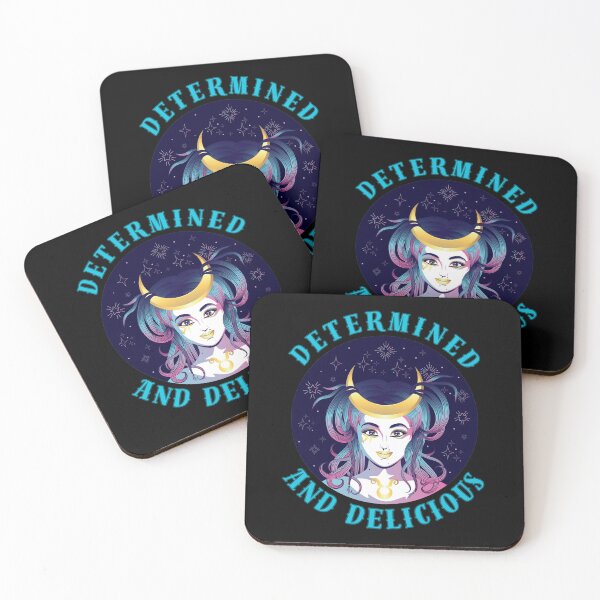 Item preview, Determined And Delicious. taurus astrological sign designed and sold by ZodiacWonders.