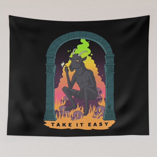 Item preview, Take It Easy GOAT designed and sold by Bored-To-Death.